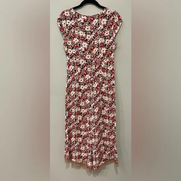 a-line corset mini dress Leighton Cream Floral Corset Mini Dress